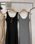 Sleeveless Knitted Bodycon Fitted Dress